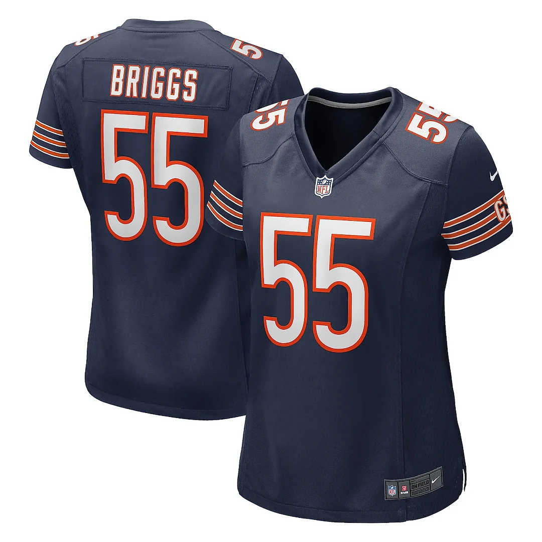 Zennovawear Lance Briggs Chicago Bears Women's Game Retired Player Jersey - Navy