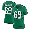 Zennovawear Landon Dickerson Philadelphia Eagles Women's Alternate Game Jersey - Kelly Green