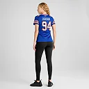 Zennovawear Landon Jackson Buffalo Bills Women's Team Game Jersey - Royal