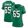 Zennovawear Lane Johnson Philadelphia Eagles Women's Alternate Game Jersey - Kelly Green