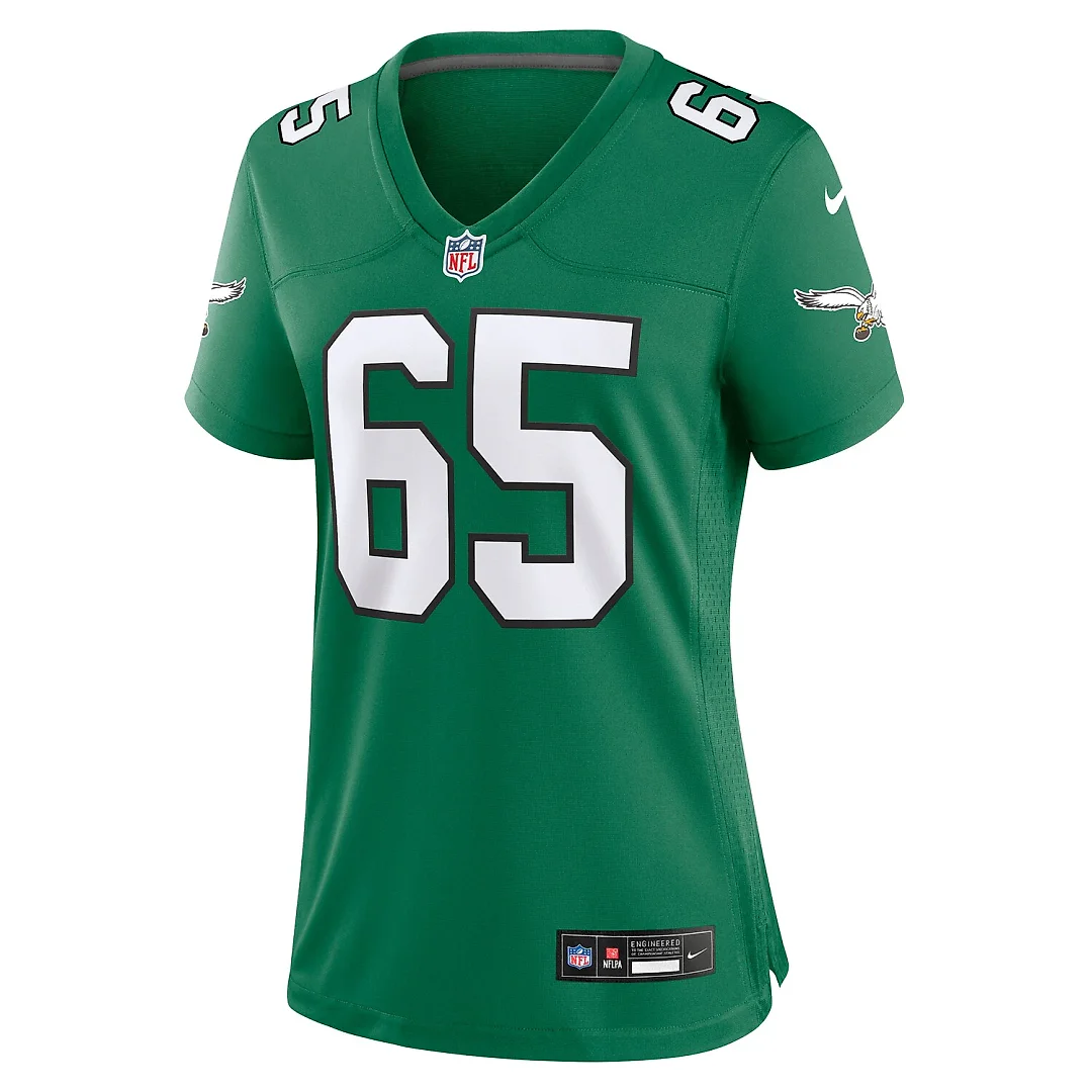 Zennovawear Lane Johnson Philadelphia Eagles Women's Alternate Game Jersey - Kelly Green