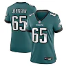 Zennovawear Lane Johnson Philadelphia Eagles Women's Team Game Jersey - Midnight Green