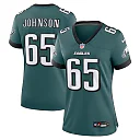 Zennovawear Lane Johnson Philadelphia Eagles Women's Team Game Jersey - Midnight Green