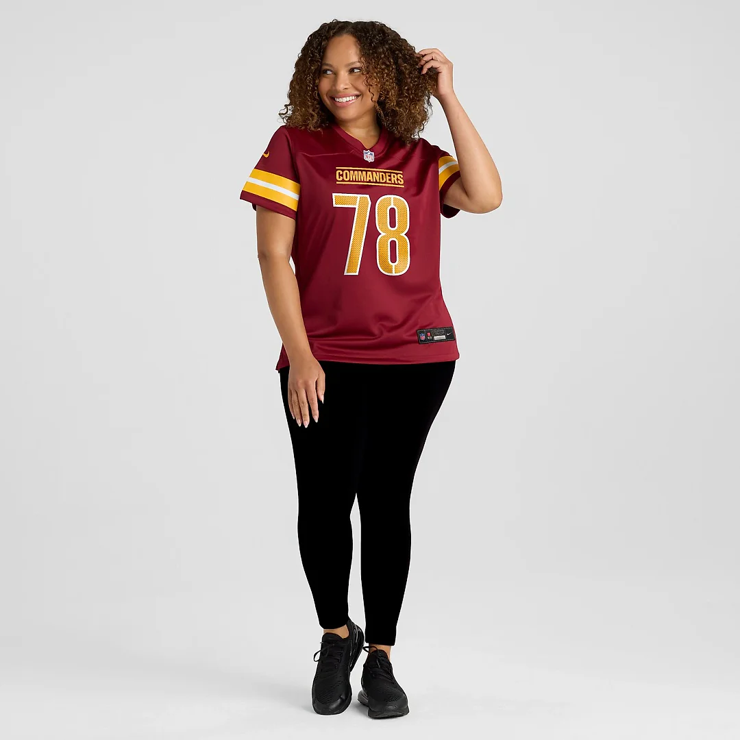 Zennovawear Laremy Tunsil Washington Commanders Women's Team Game Jersey - Burgundy