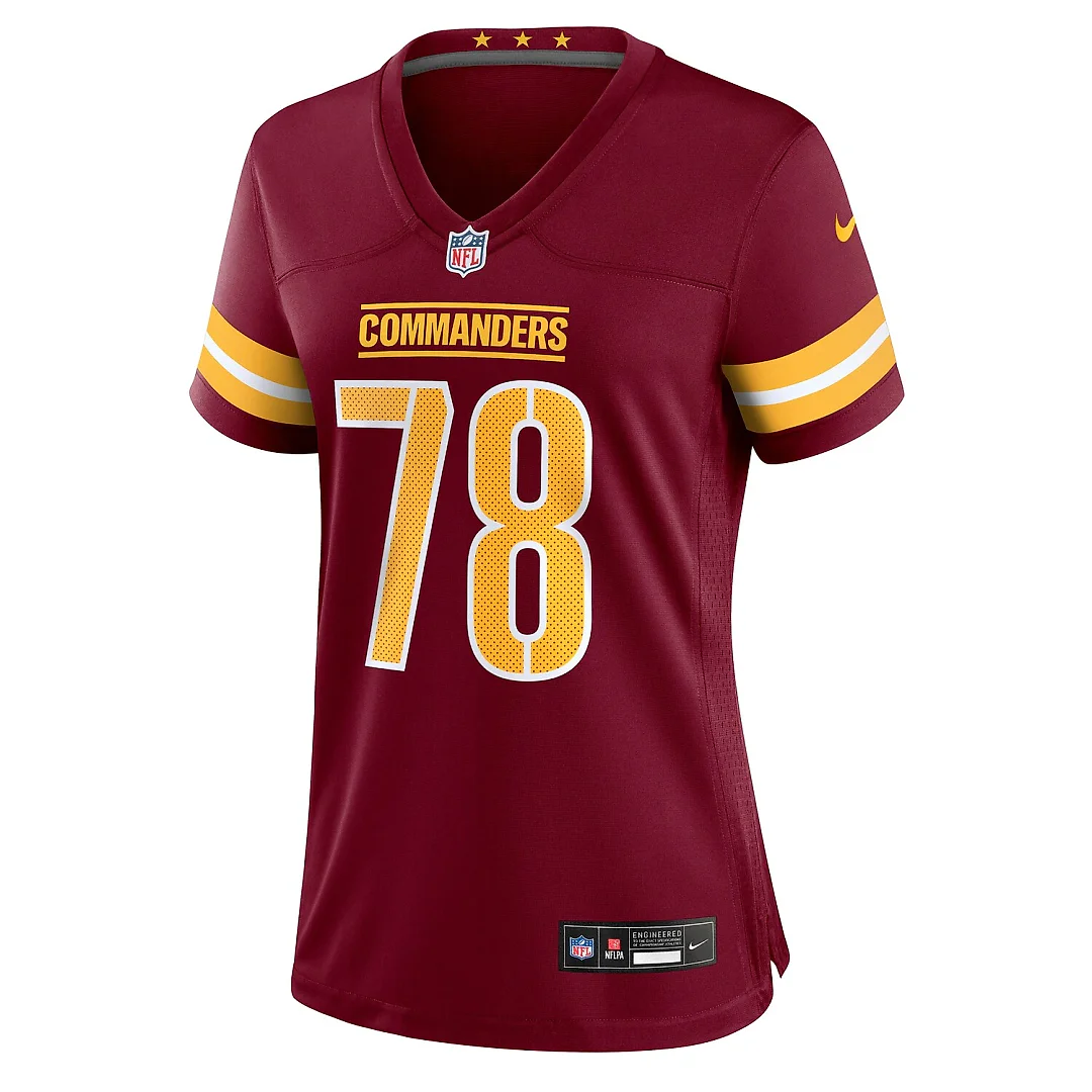 Zennovawear Laremy Tunsil Washington Commanders Women's Team Game Jersey - Burgundy