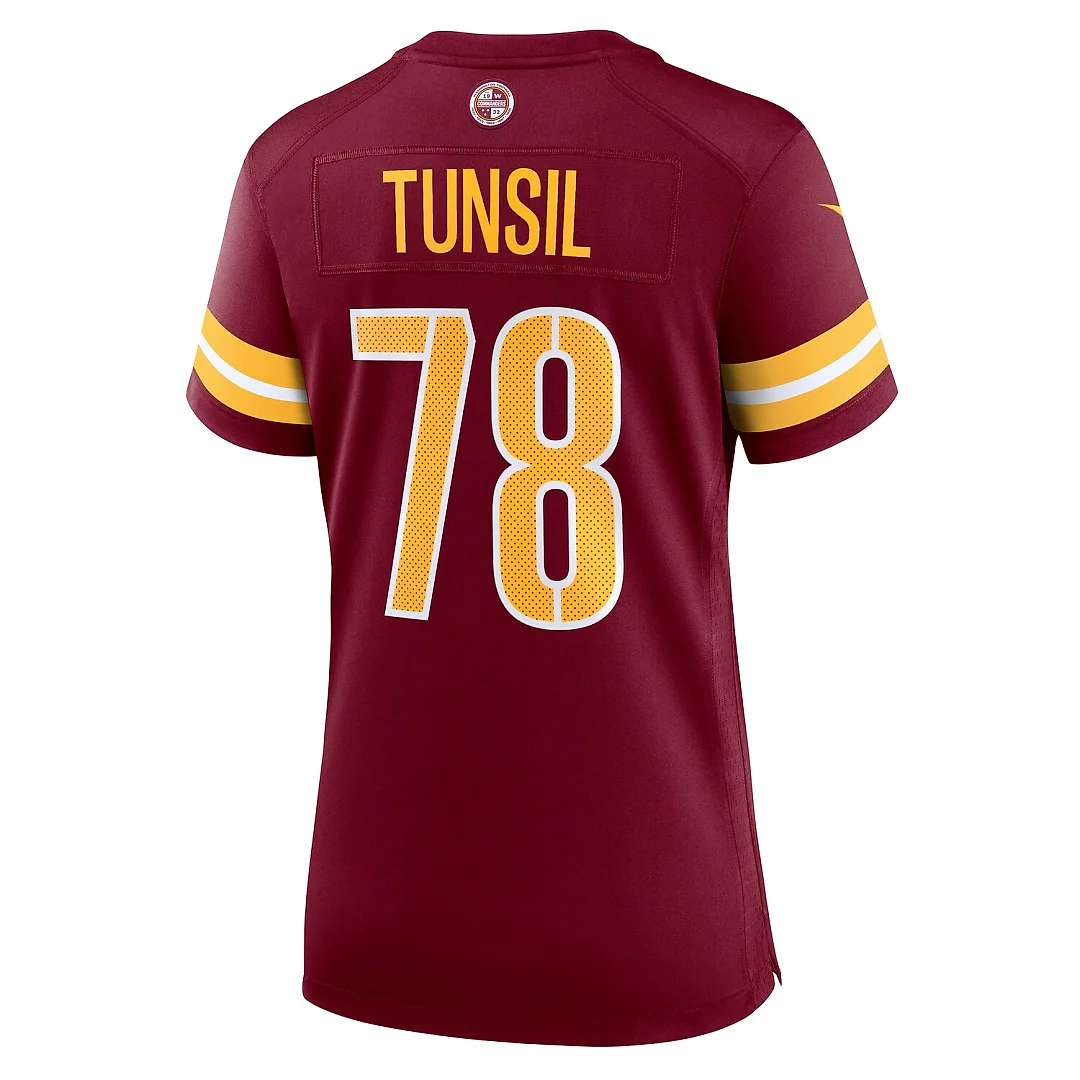 Zennovawear Laremy Tunsil Washington Commanders Women's Team Game Jersey - Burgundy