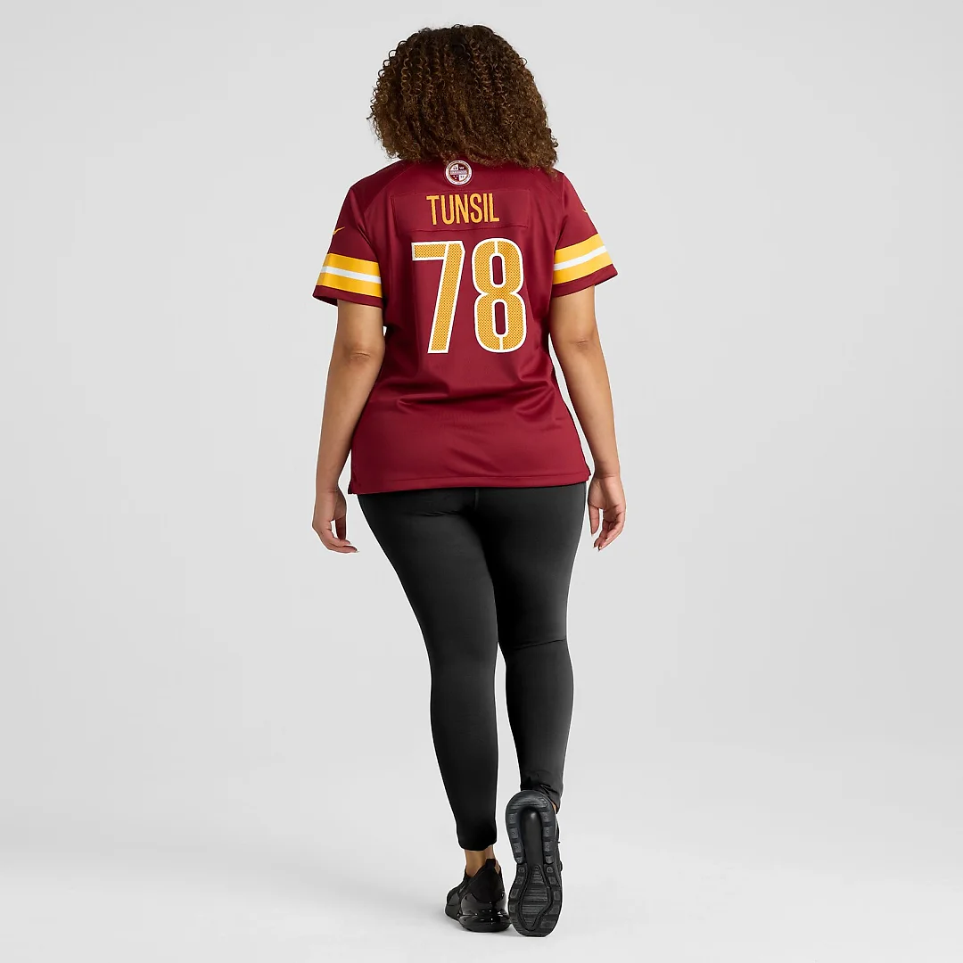 Zennovawear Laremy Tunsil Washington Commanders Women's Team Game Jersey - Burgundy