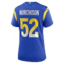Zennovawear Larrell Murchison Los Angeles Rams Women's Team Game Jersey - Royal