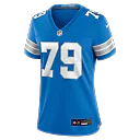 Zennovawear Larry Borom Detroit Lions Women's Team Game Jersey - Blue
