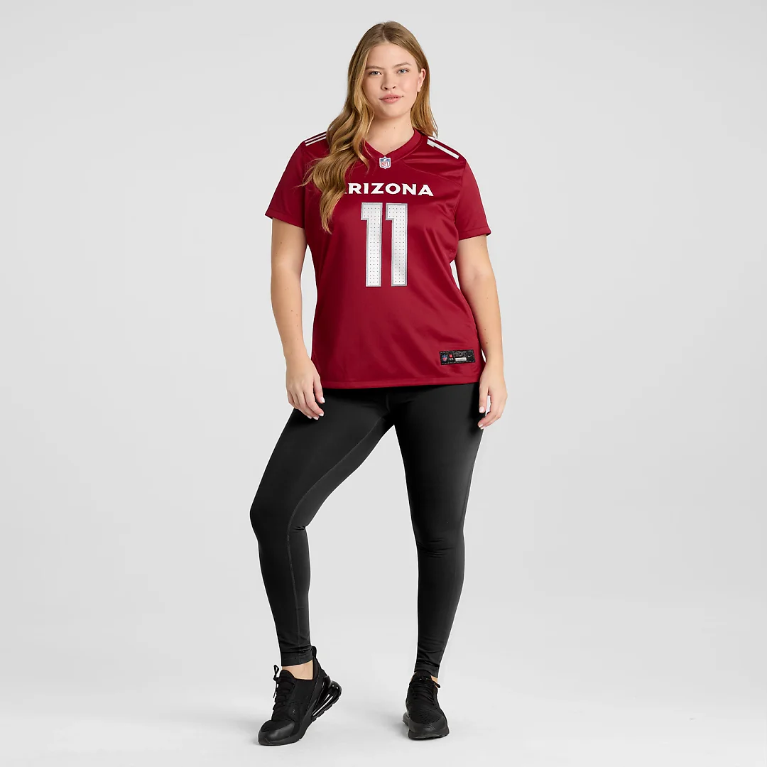 Zennovawear Larry Fitzgerald Arizona Cardinals Women's Team Retired Game Jersey - Cardinal