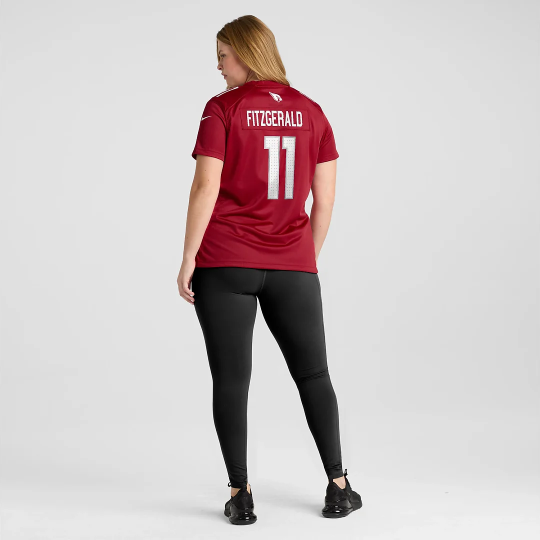 Zennovawear Larry Fitzgerald Arizona Cardinals Women's Team Retired Game Jersey - Cardinal