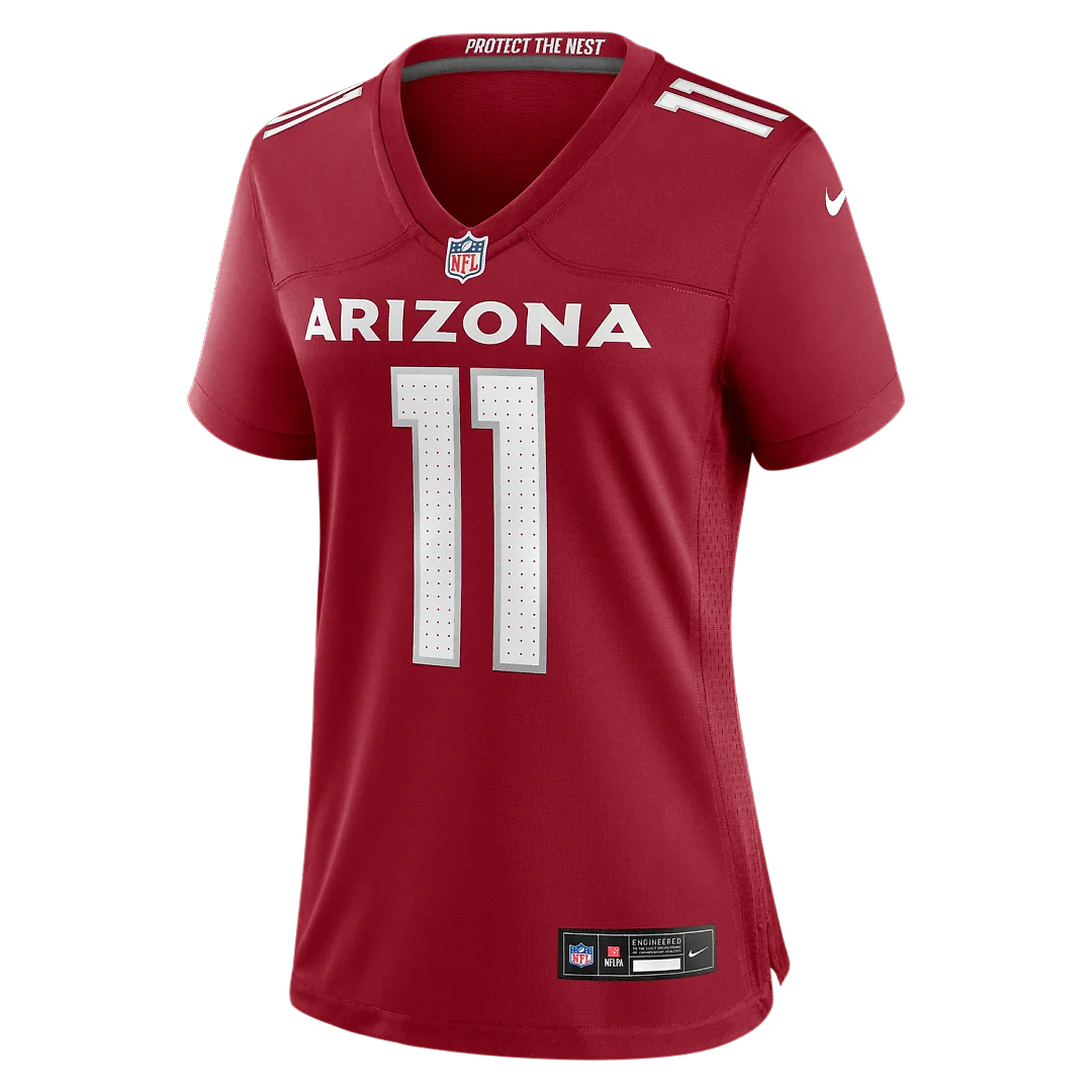Zennovawear Larry Fitzgerald Arizona Cardinals Women's Team Retired Game Jersey - Cardinal