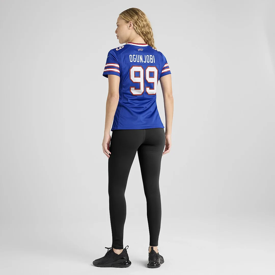 Zennovawear Larry Ogunjobi Buffalo Bills Women's Team Game Jersey - Royal