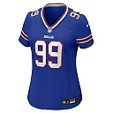 Zennovawear Larry Ogunjobi Buffalo Bills Women's Team Game Jersey - Royal