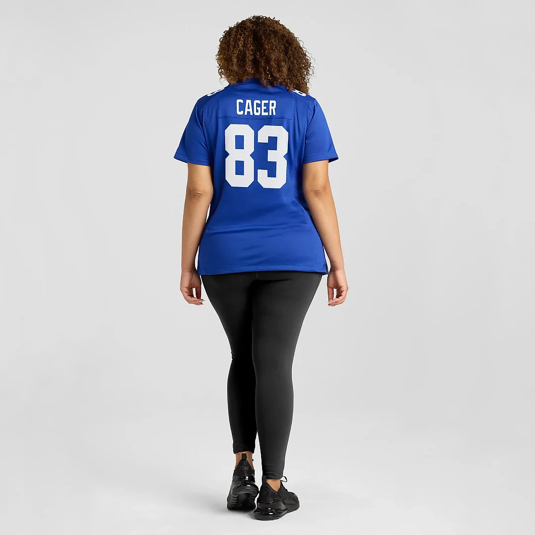 Zennovawear Lawrence Cager New York Giants Women's Home Game Player Jersey - Royal