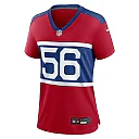 Zennovawear Lawrence Taylor New York Giants Women's Alternate Retired Player Game Jersey - Century Red
