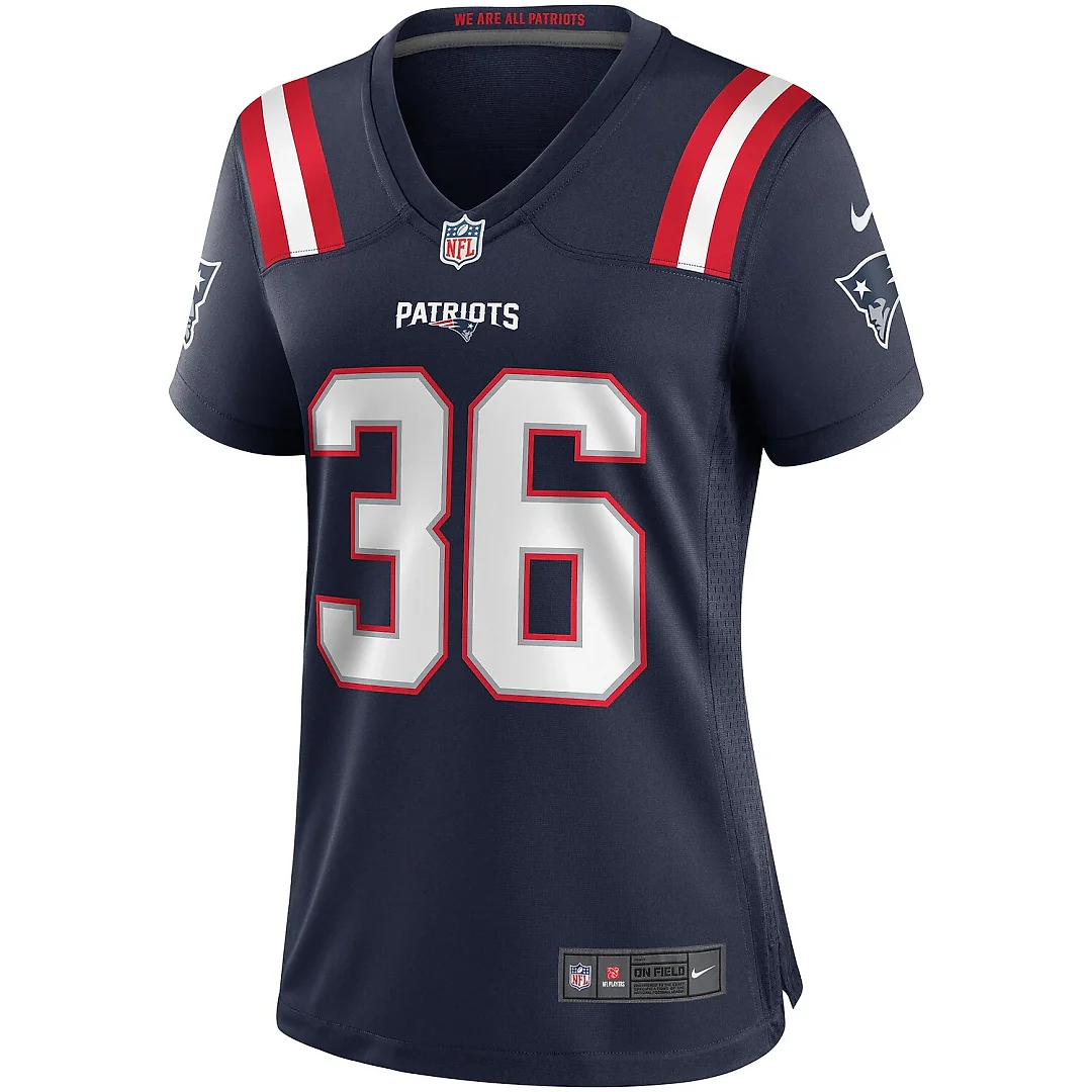 Zennovawear Lawyer Milloy New England Patriots Women's Game Retired Player Jersey - Navy