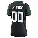 Zennovawear New York Jets Women's Alternate Custom Game Jersey - Legacy Black