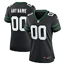 Zennovawear New York Jets Women's Alternate Custom Game Jersey - Legacy Black