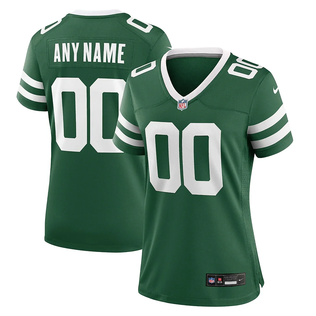 Zennovawear New York Jets Women's Custom Game Jersey - Legacy Green