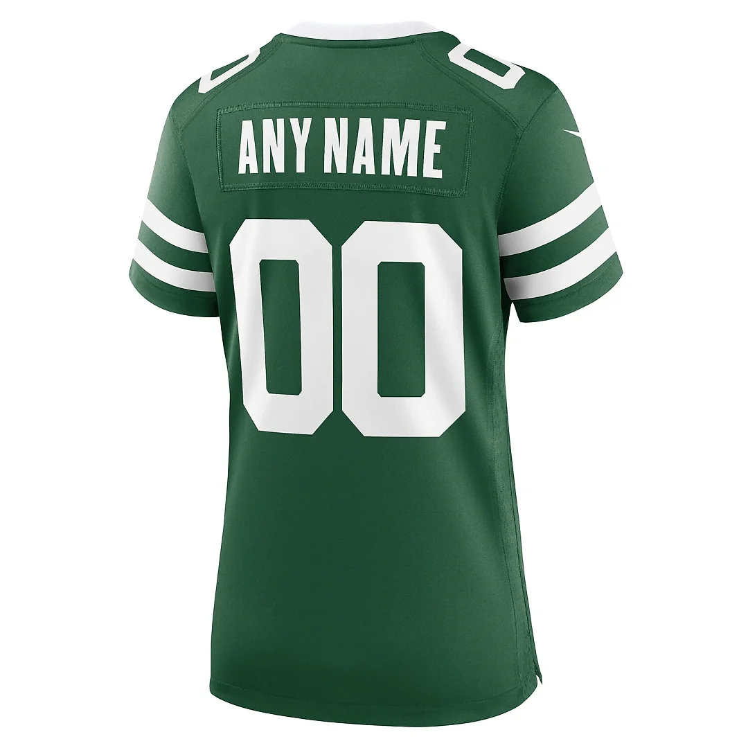 Zennovawear New York Jets Women's Custom Game Jersey - Legacy Green