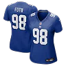 Zennovawear Leki Fotu New York Giants Women's Team Game Jersey - Royal