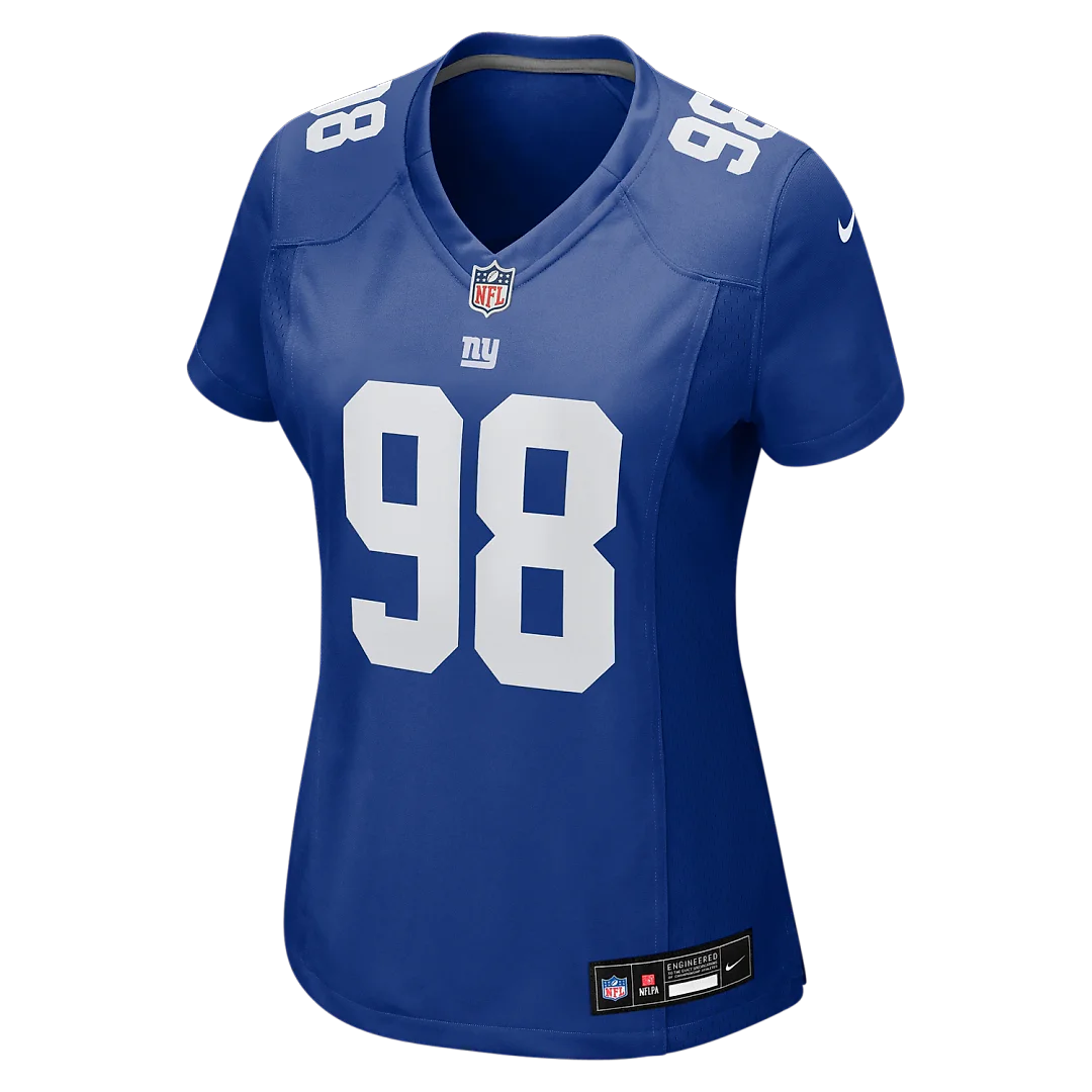 Zennovawear Leki Fotu New York Giants Women's Team Game Jersey - Royal