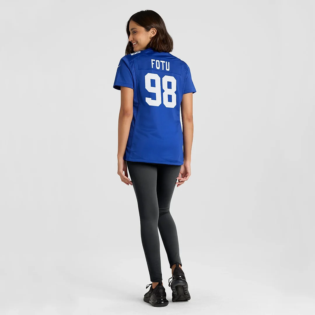 Zennovawear Leki Fotu New York Giants Women's Team Game Jersey - Royal