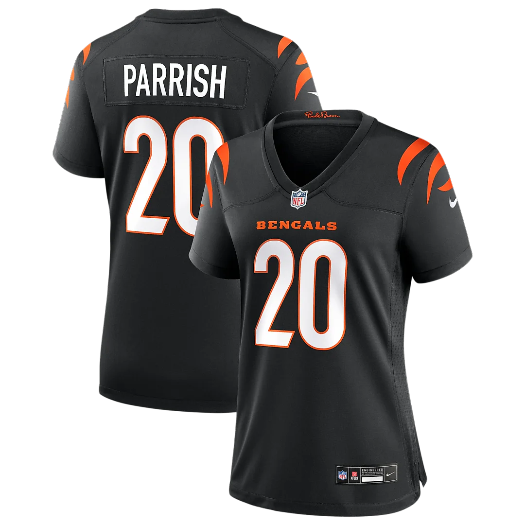 Zennovawear Lemar Parrish Cincinnati Bengals Women's Team Retired Game Jersey - Black