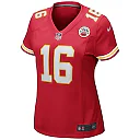 Zennovawear Len Dawson Kansas City Chiefs Women's Game Retired Player Jersey - Red