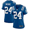 Zennovawear Lenny Moore Indianapolis Colts Women's Game Retired Player Jersey - Royal