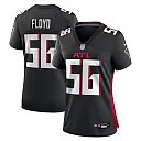 Zennovawear Leonard Floyd Atlanta Falcons Women's Team Game Jersey - Black