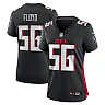Zennovawear Leonard Floyd Atlanta Falcons Women's Team Game Jersey - Black