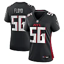 Zennovawear Leonard Floyd Atlanta Falcons Women's Team Game Jersey - Black