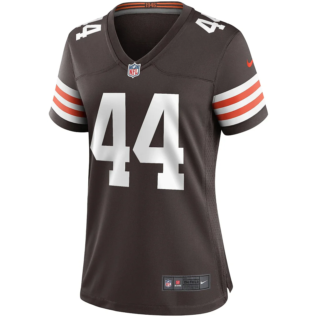 Zennovawear Leroy Kelly Cleveland Browns Women's Game Retired Player Jersey - Brown