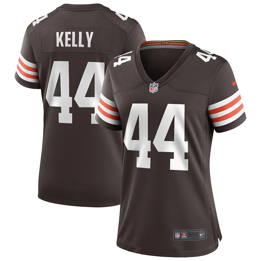 Zennovawear Leroy Kelly Cleveland Browns Women's Game Retired Player Jersey - Brown