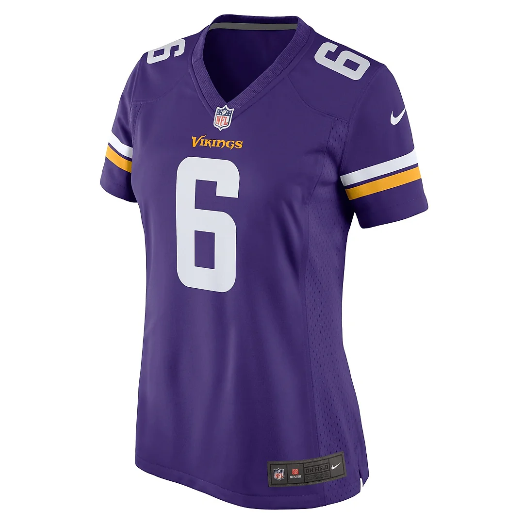 Zennovawear Lewis Cine Minnesota Vikings Women's Game Player Jersey - Purple