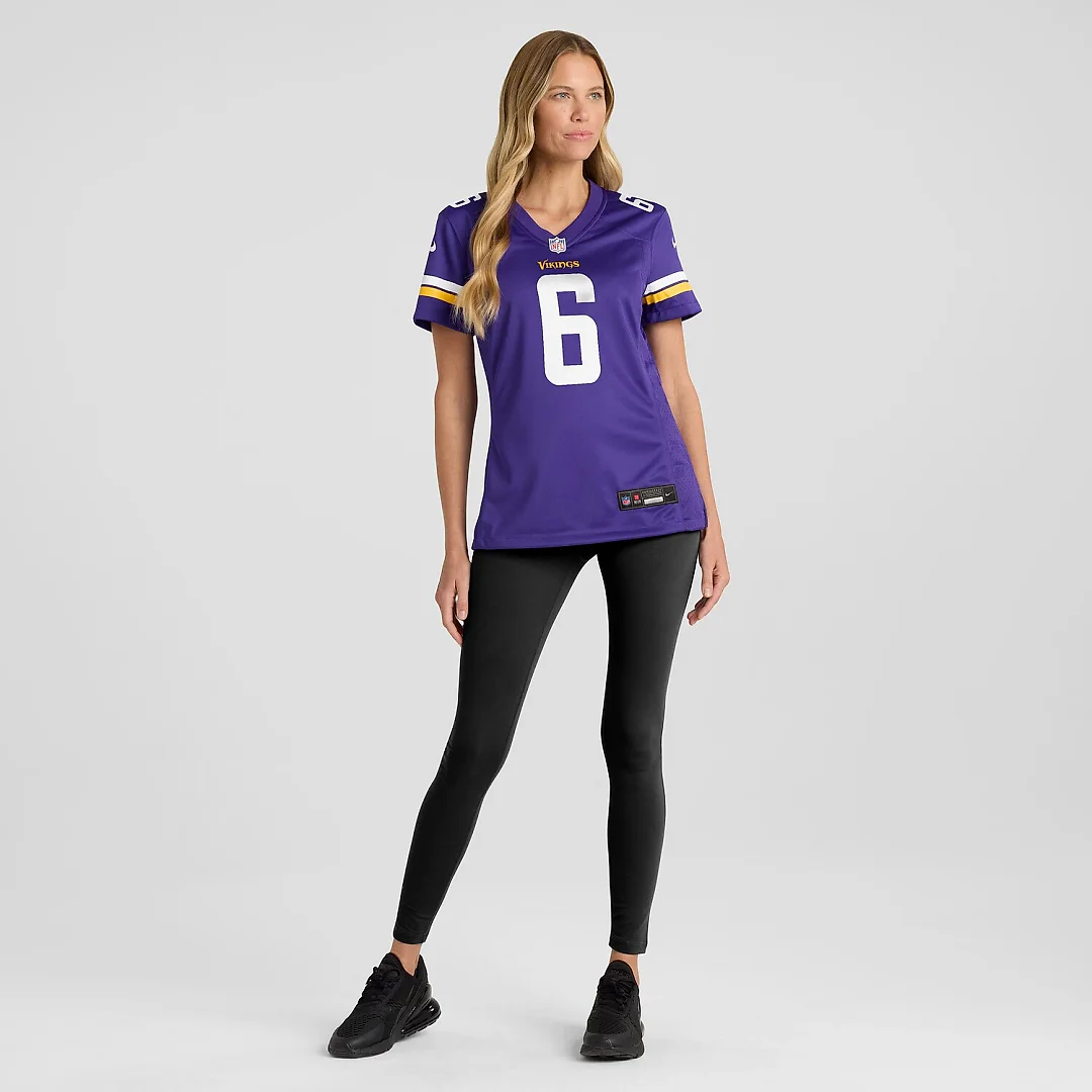 Zennovawear Lewis Cine Minnesota Vikings Women's Game Player Jersey - Purple