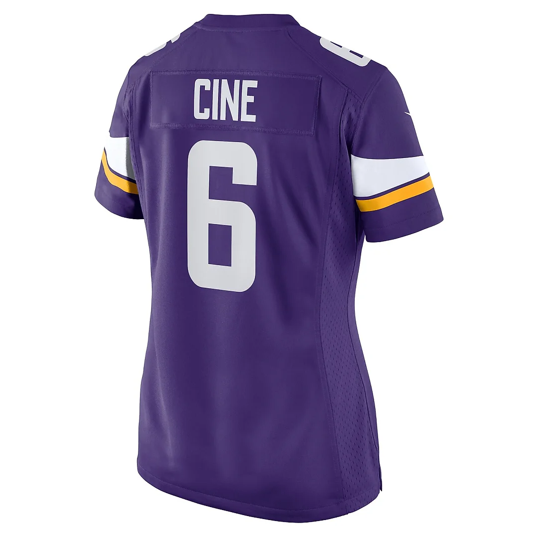 Zennovawear Lewis Cine Minnesota Vikings Women's Game Player Jersey - Purple
