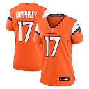Zennovawear Lil'Jordan Humphrey Denver Broncos Women's Team Game Jersey - Orange