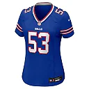 Zennovawear Lloyd Cushenberry III Buffalo Bills Women's Team Game Jersey - Royal