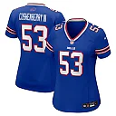 Zennovawear Lloyd Cushenberry III Buffalo Bills Women's Team Game Jersey - Royal