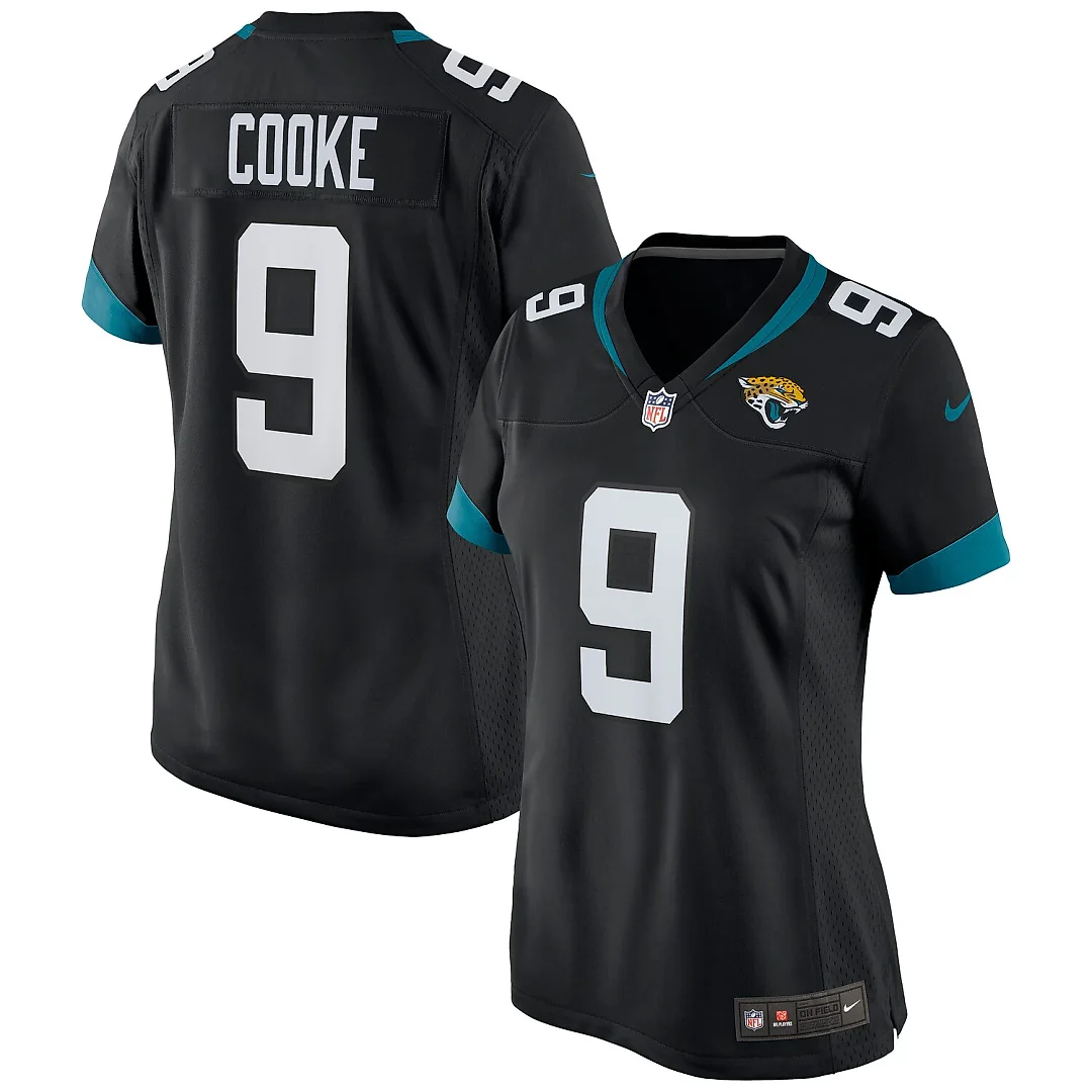 Zennovawear Logan Cooke Jacksonville Jaguars Women's Game Jersey - Black