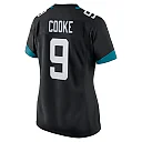 Zennovawear Logan Cooke Jacksonville Jaguars Women's Game Jersey - Black