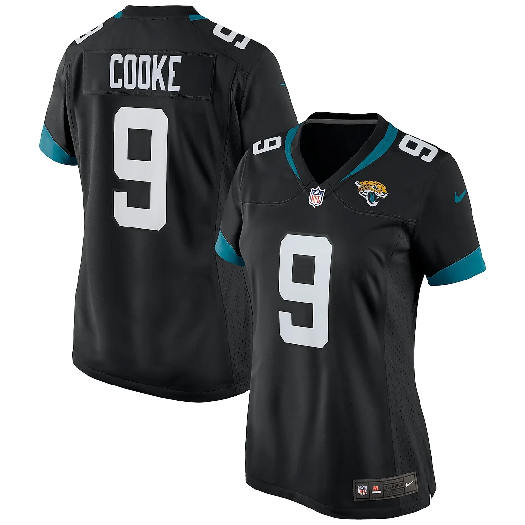 Zennovawear Logan Cooke Jacksonville Jaguars Women's Game Jersey - Black
