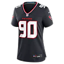 Zennovawear Logan Hall Houston Texans Women's Team Game Jersey - Navy