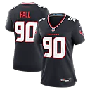 Zennovawear Logan Hall Houston Texans Women's Team Game Jersey - Navy