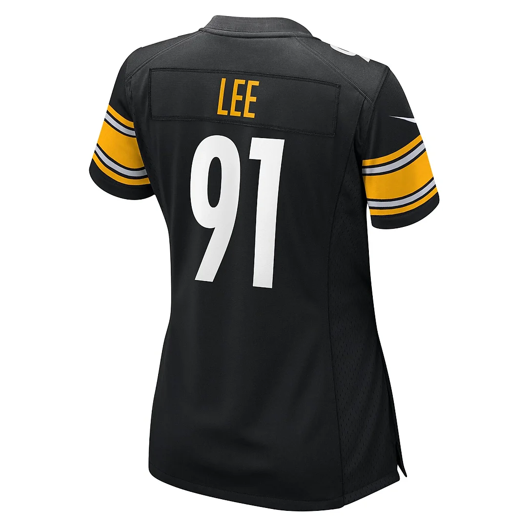 Zennovawear Logan Lee Pittsburgh Steelers Women's Team Game Jersey - Black