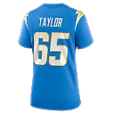 Zennovawear Logan Taylor Los Angeles Chargers Women's Team Game Jersey - Powder Blue