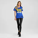 Zennovawear London Fletcher Los Angeles Rams Women's Game Retired Player Jersey - Royal